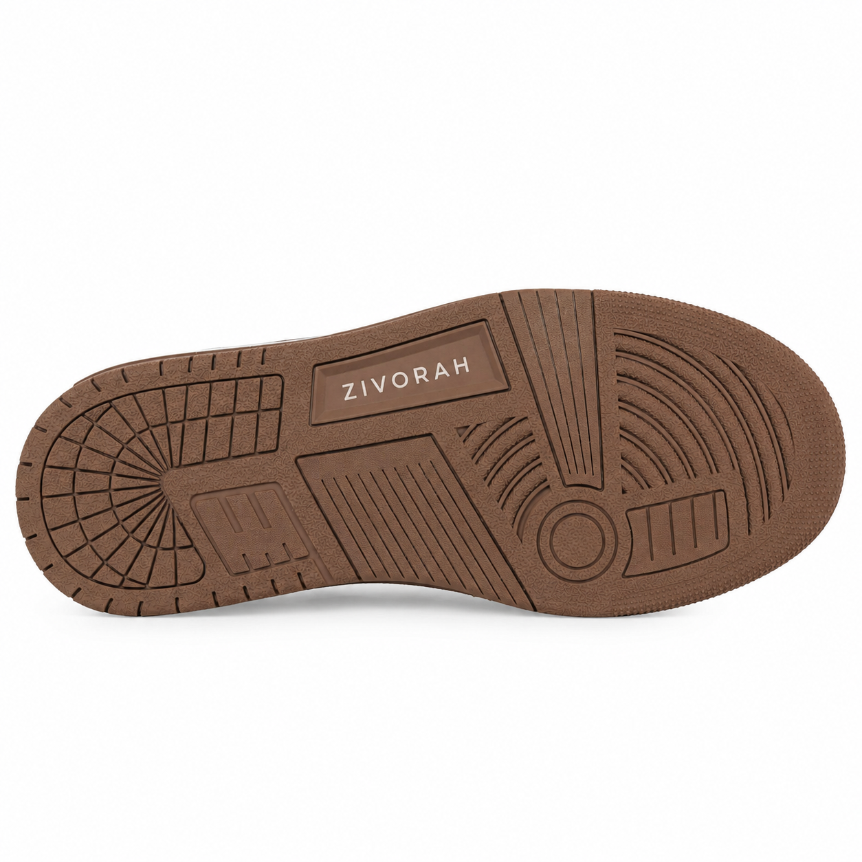 Zivorah Men Tan Genuine Leather Sneaker